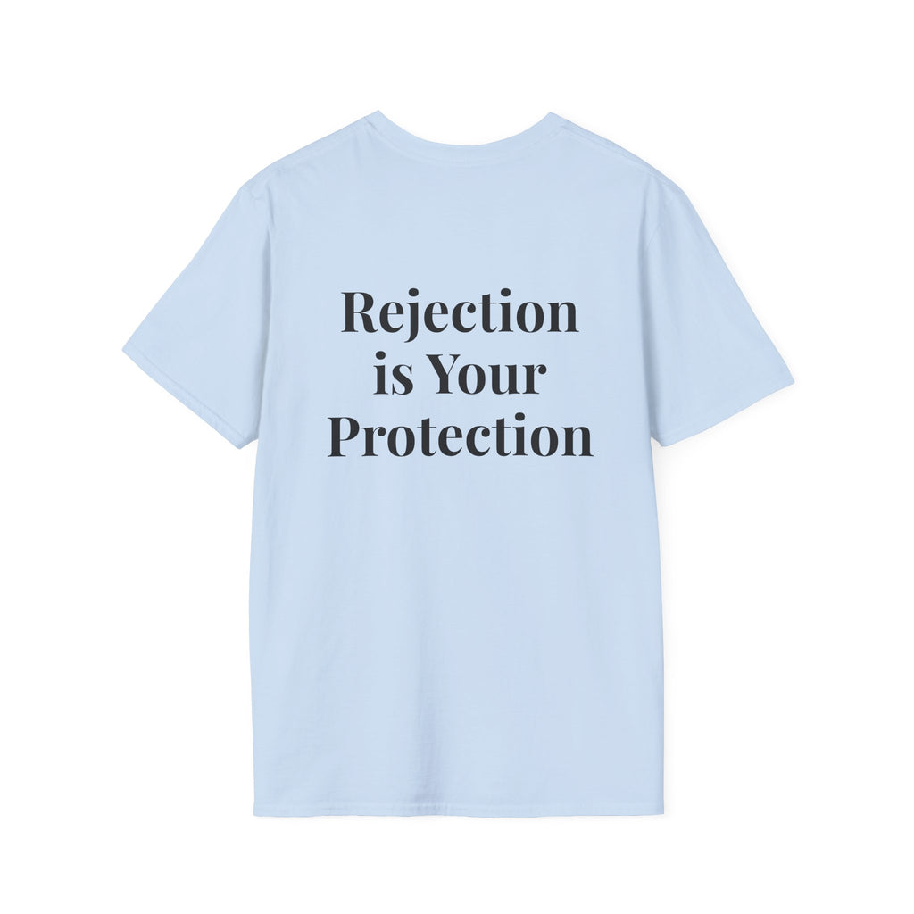 God Says "Rejection Is Your Protection" T-Shirt | Faith Based Apparel