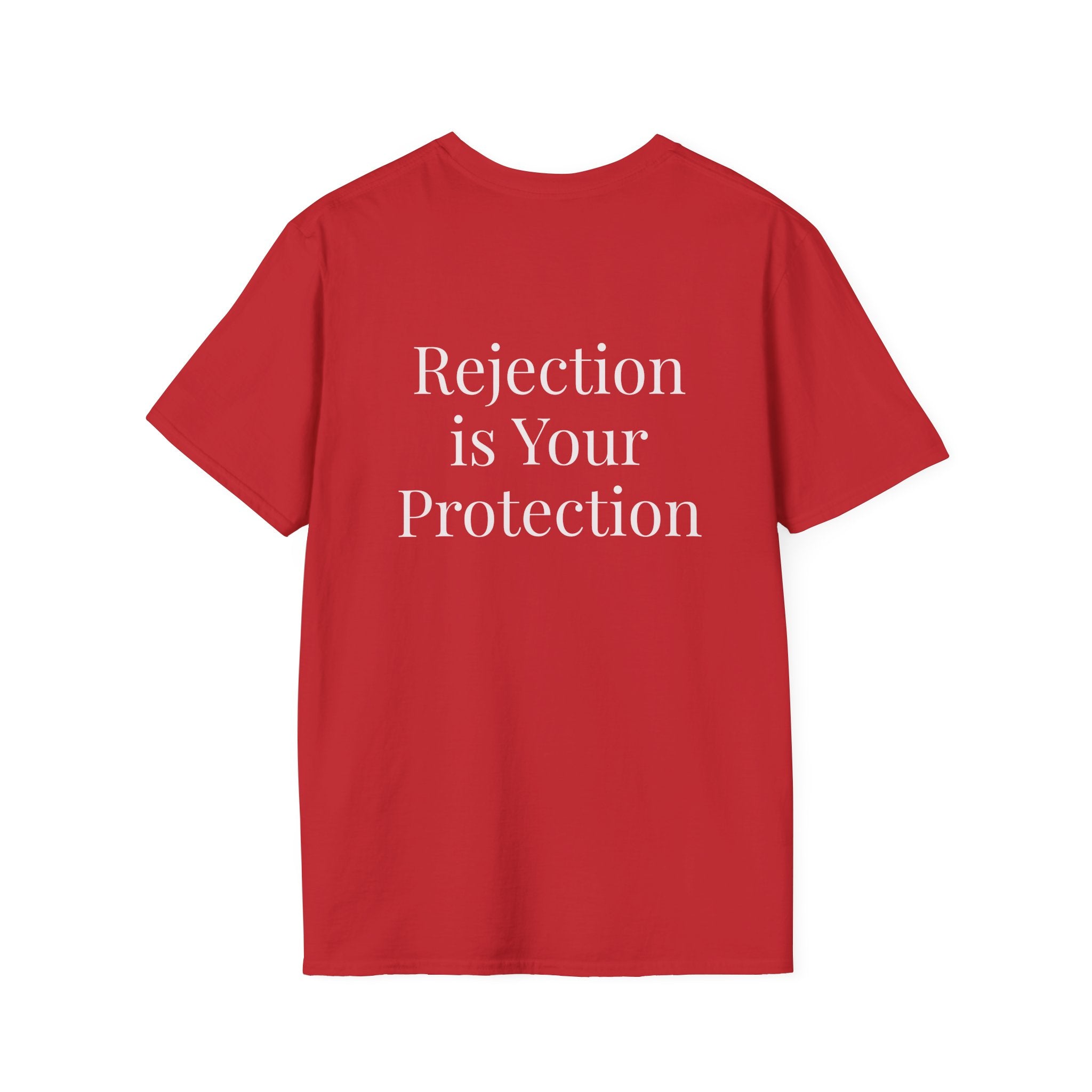 God Says “Rejection Is Your Protection” T-Shirt – Faith-Based Christian Graphic Tee
