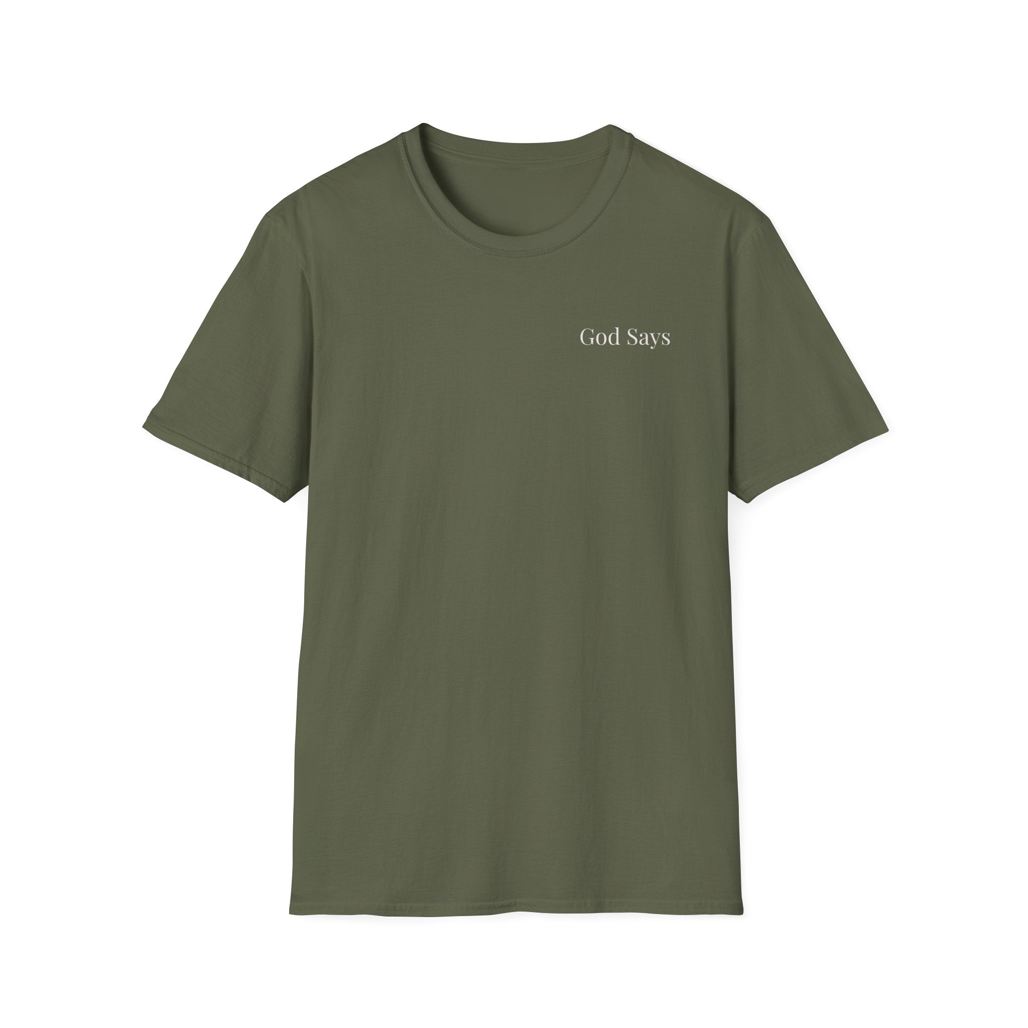 God Says “He is preparing you before He promotes you” T-Shirt – Faith-Based Christian Graphic Tee