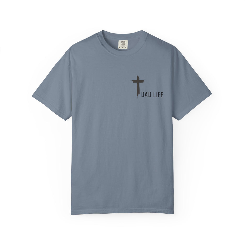 Raising Them With Prayer & Dad Jokes Comfort Colors® Shirt | Christian Dad Gift | Faith-Based Father's Day Tee
