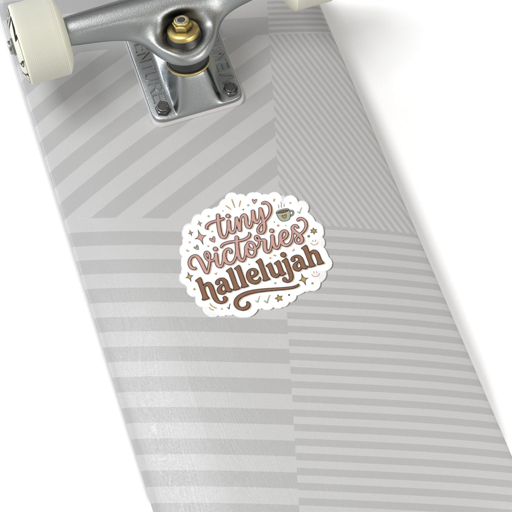 Tiny Victories Hallelujah Kiss-Cut Sticker | everything hallelujah, micro-joy
