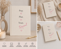 God Says “Pray. Plan. Trust. Repeat” Journal | Faith-Based Hardcover Notebook— Christian Inspirational Prayer Notebook