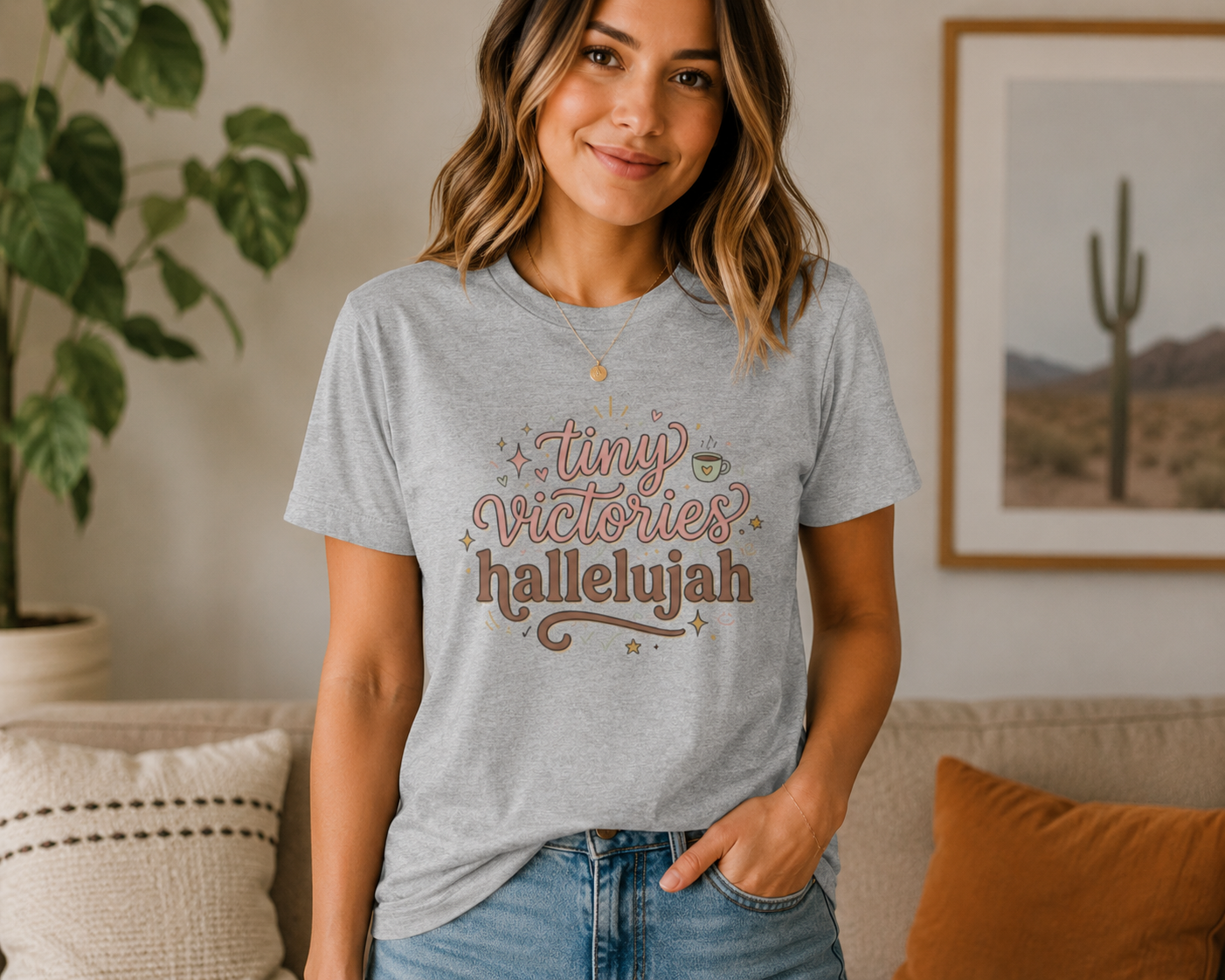 Tiny Victories Hallelujah Tee | everything hallelujah, micro-joy multiple colors
