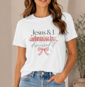 Jesus & I Already Discussed It Tee | Faith-Based Christian Graphic T-Shirt