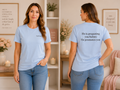 God Says "He is preparing you before He promotes you" T-Shirt | Faith Based Apparel