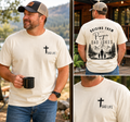 Raising Them With Prayer & Dad Jokes Comfort Colors® Shirt | Christian Dad Gift | Faith-Based Father's Day Tee