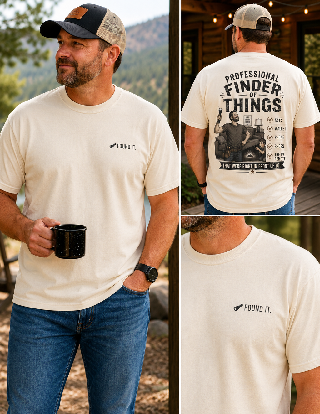 Professional Finder of Things T-Shirt | Funny Dad Shirt | Father's Day Gift