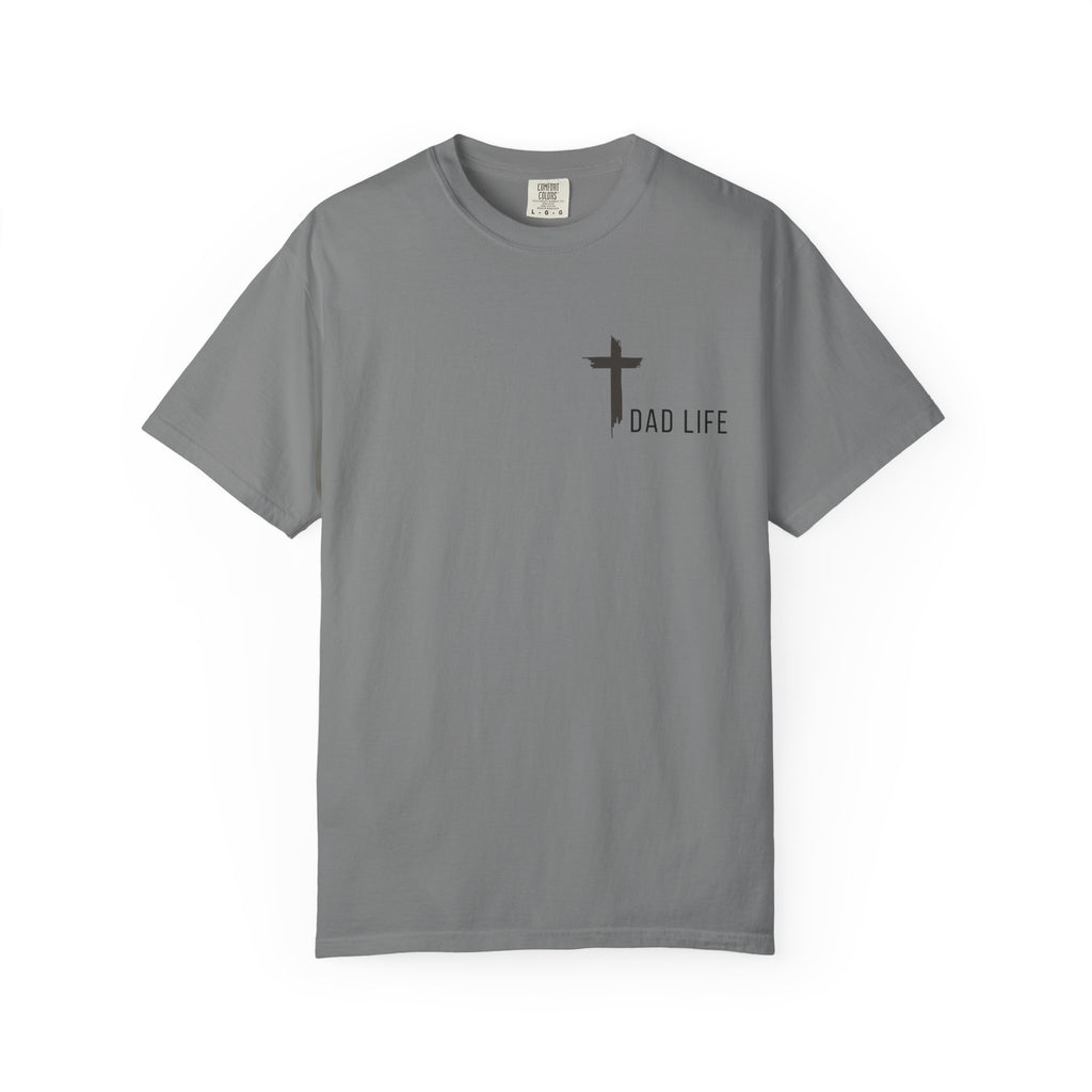 Raising Them With Prayer & Dad Jokes Comfort Colors® Shirt | Christian Dad Gift | Faith-Based Father's Day Tee