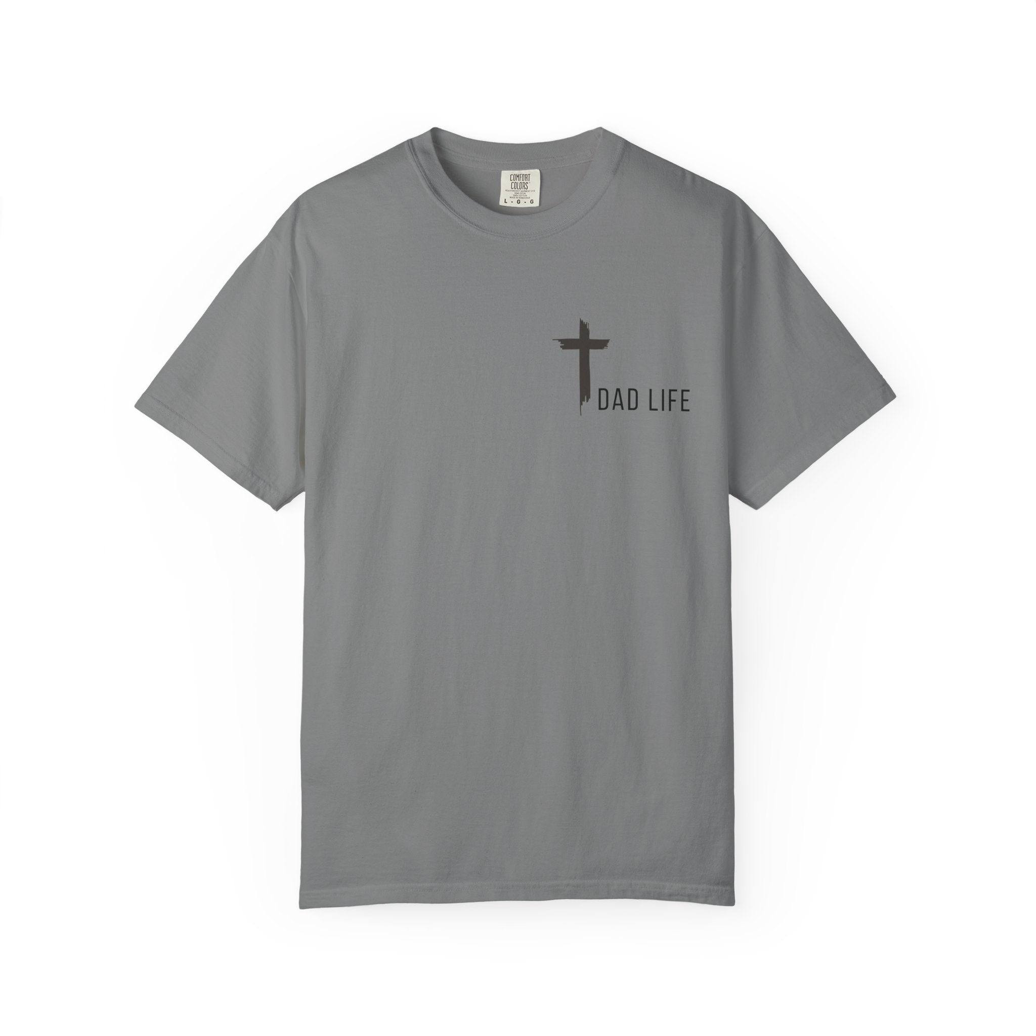 Raising Them With Prayer & Dad Jokes Comfort Colors® Shirt | Christian Dad Gift | Faith-Based Father's Day Tee