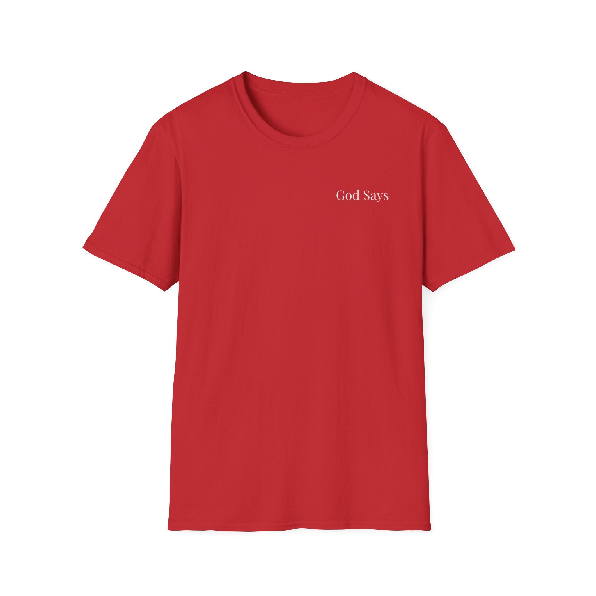 God Says “He is preparing you before He promotes you” T-Shirt – Faith-Based Christian Graphic Tee