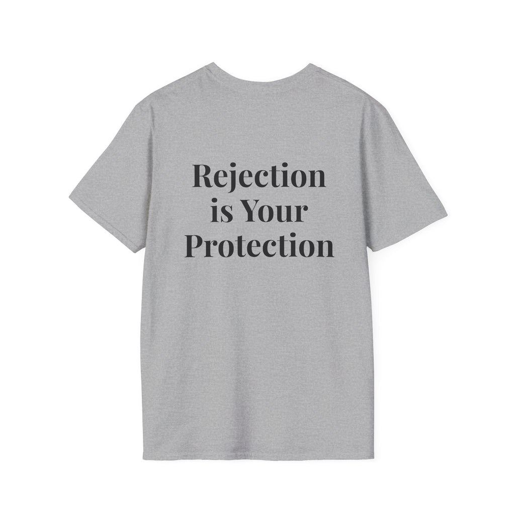 God Says "Rejection Is Your Protection" T-Shirt | Faith Based Apparel