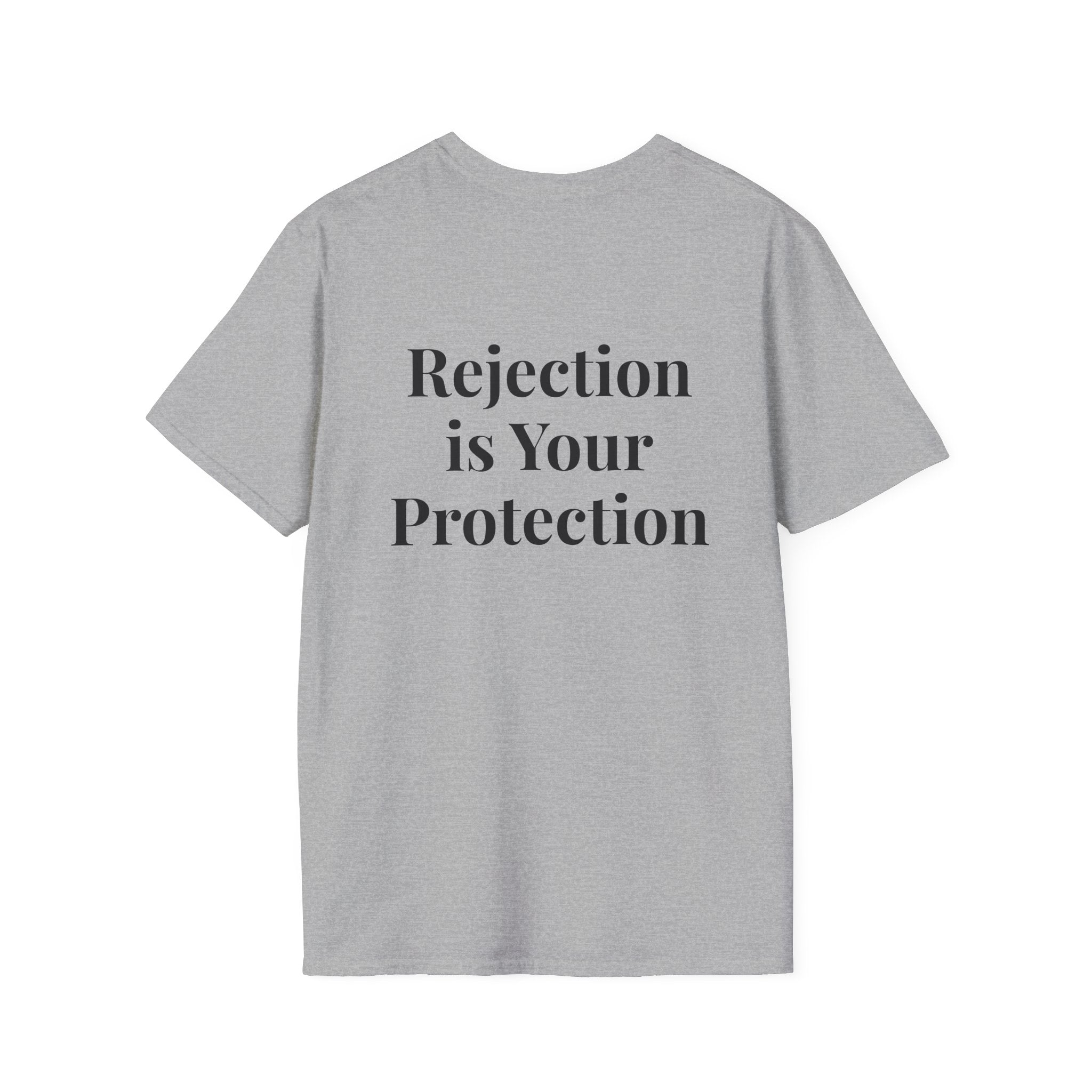 God Says "Rejection Is Your Protection" T-Shirt | Faith Based Apparel
