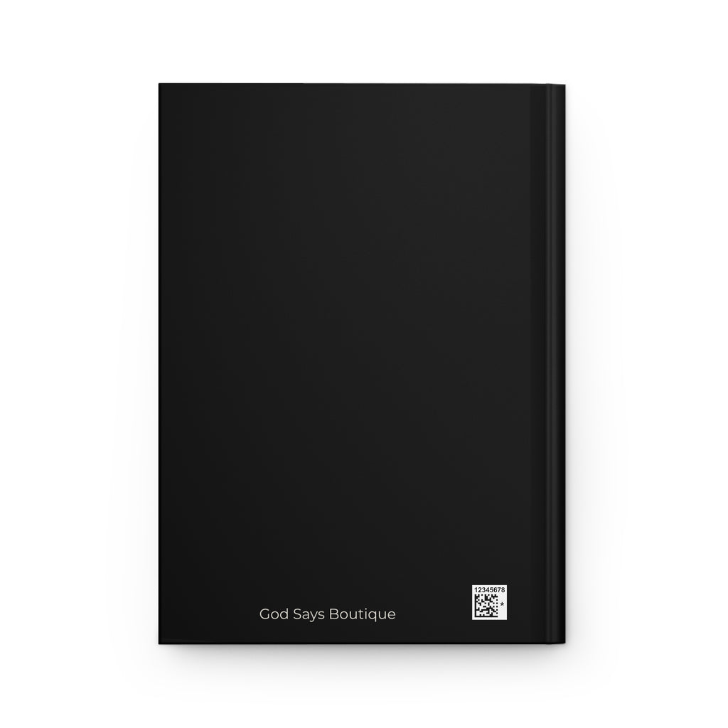 God Says “Bring it to Me” Journal | Faith-Based Hardcover Notebook— Christian Inspirational Prayer Notebook Black