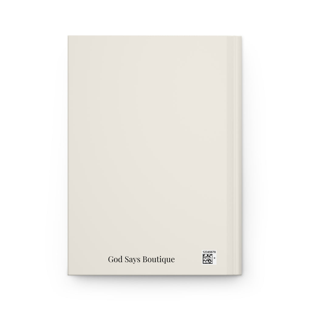 God Says “Pray. Plan. Trust. Repeat” Journal | Faith-Based Hardcover Notebook— Christian Inspirational Prayer Notebook
