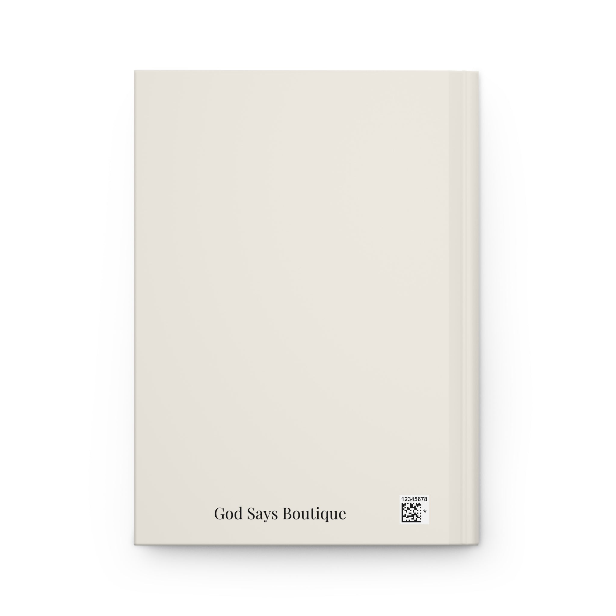 God Says “Pray. Plan. Trust. Repeat” Journal | Faith-Based Hardcover Notebook— Christian Inspirational Prayer Notebook