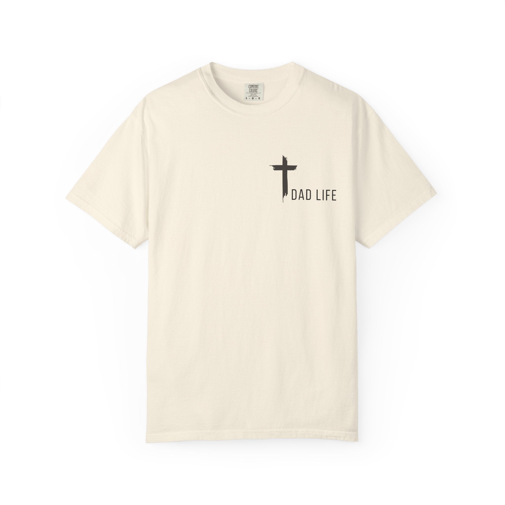 Raising Them With Prayer & Dad Jokes Comfort Colors® Shirt | Christian Dad Gift | Faith-Based Father's Day Tee