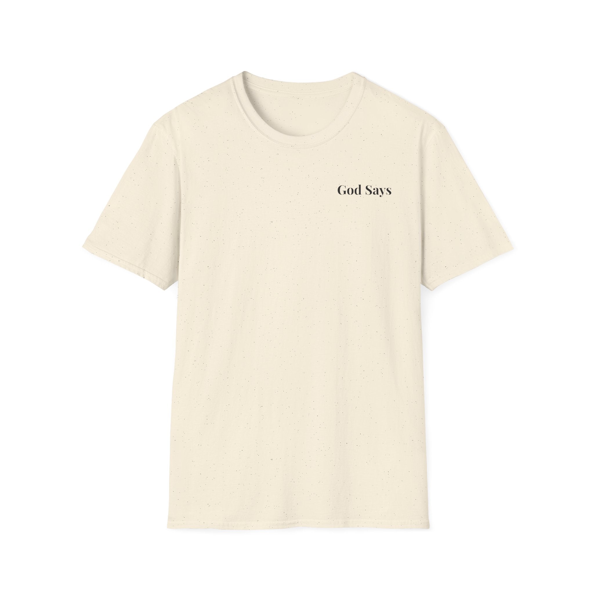 God Says "He is preparing you before He promotes you" T-Shirt | Faith Based Apparel