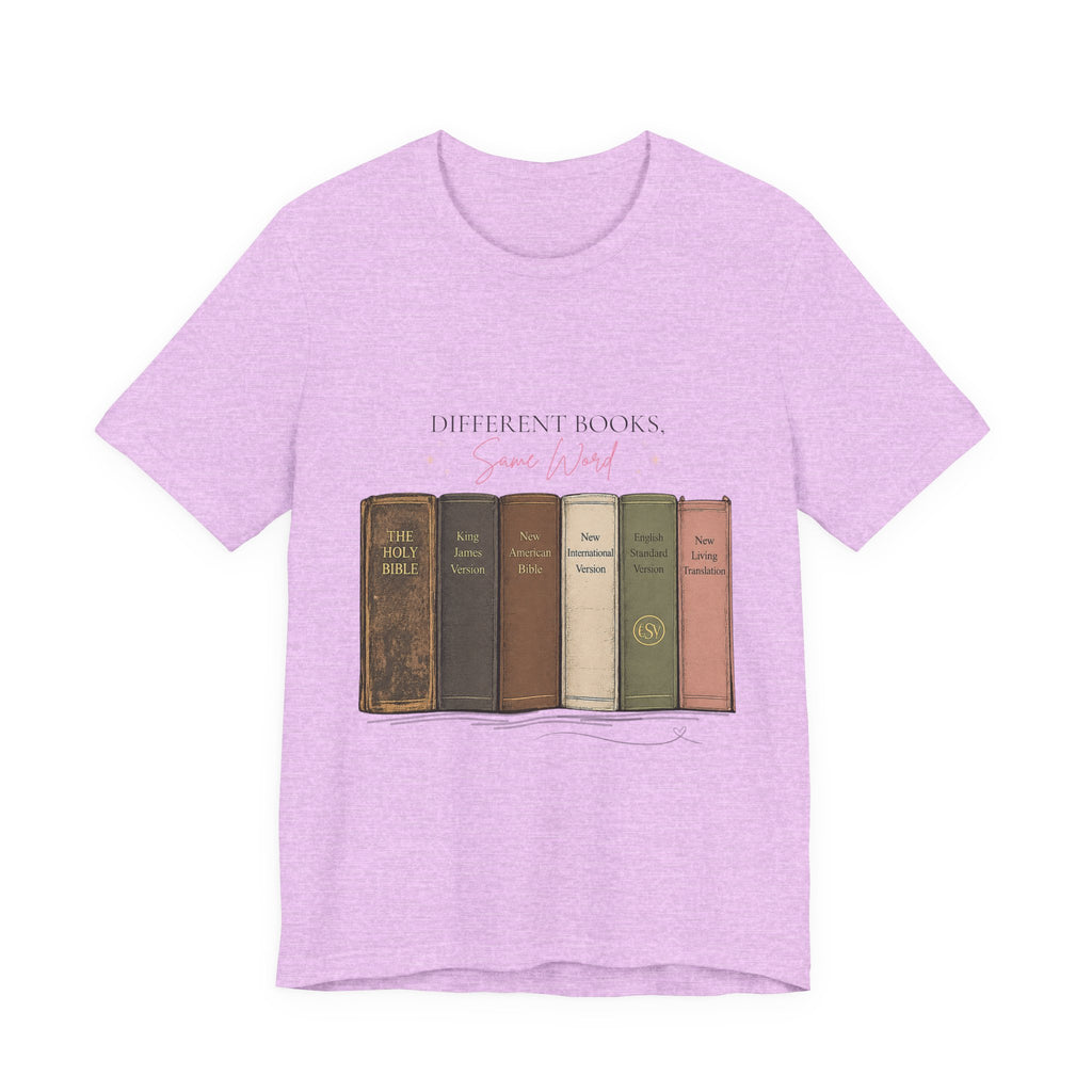 Vintage Books Graphic Tee — “Different Books. Same Story.” Literary T‑Shirt for Readers