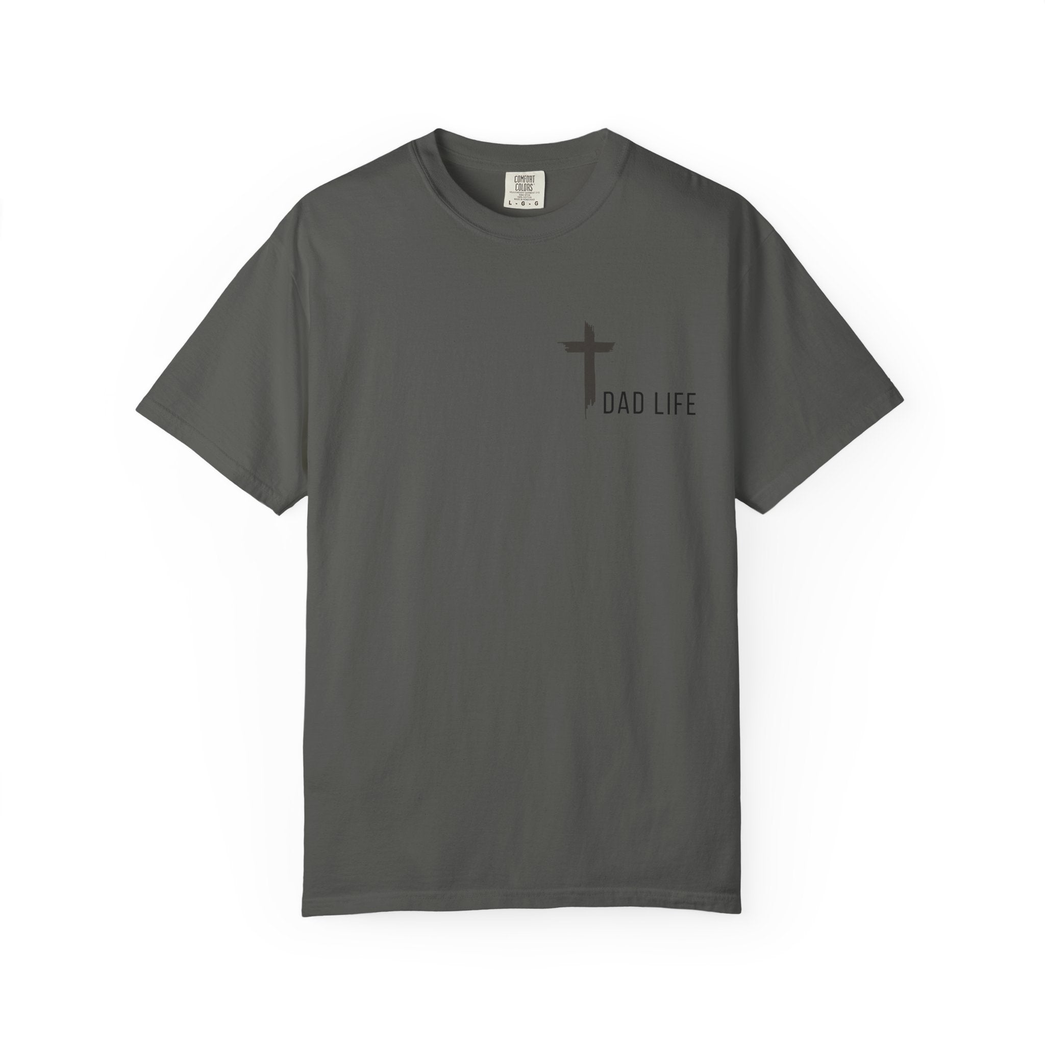 Raising Them With Prayer & Dad Jokes Comfort Colors® Shirt | Christian Dad Gift | Faith-Based Father's Day Tee