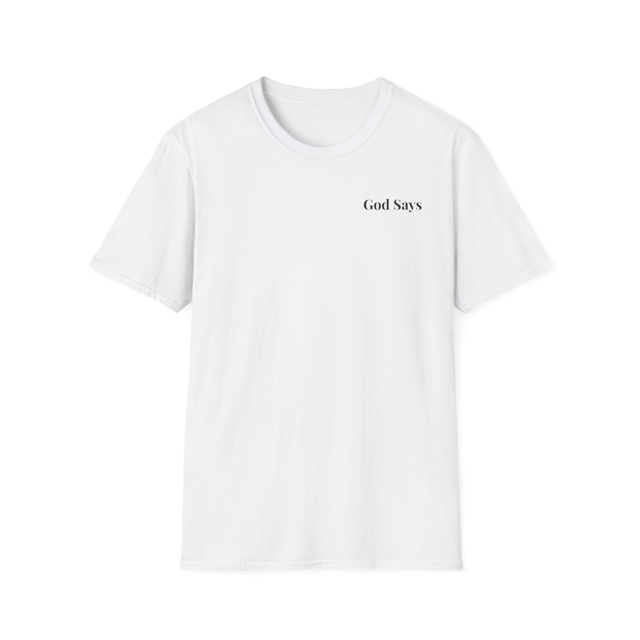 God Says "Rejection Is Your Protection" T-Shirt | Faith Based Apparel