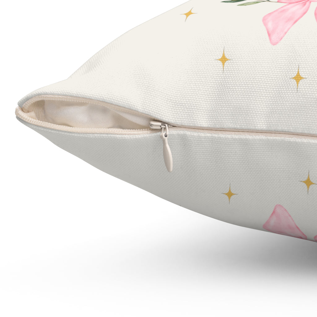 Rest Is Holy Too | Cozy Faith Throw Pillow